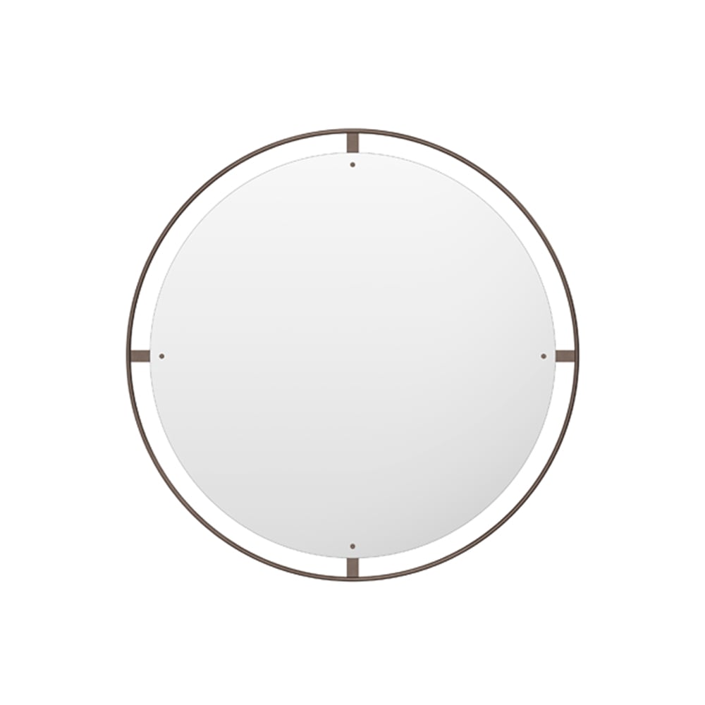 Audo Copenhagen Nimbus mirror Bronzed brass, ø110