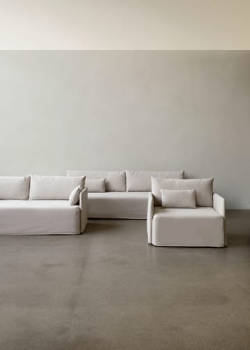 Offset loose upholstery for 2-seater sofa - Logan Flint - Audo Copenhagen