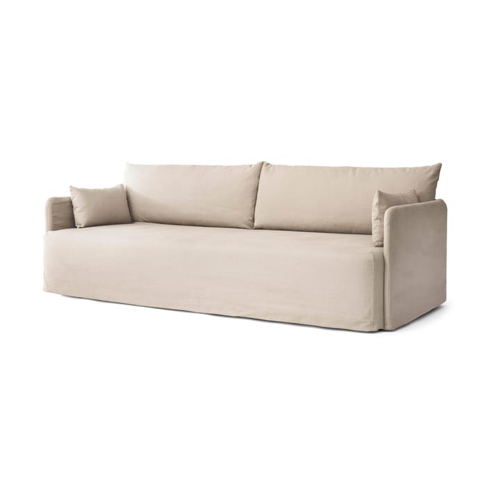 Offset loose upholstery for 3-seater sofa, Logan Sand Audo Copenhagen