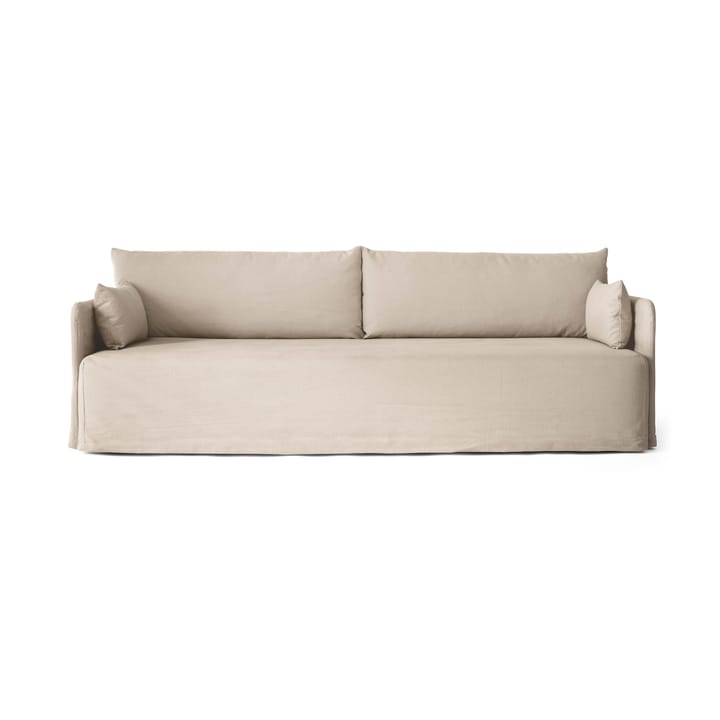 Offset loose upholstery for 3-seater sofa, Logan Sand Audo Copenhagen