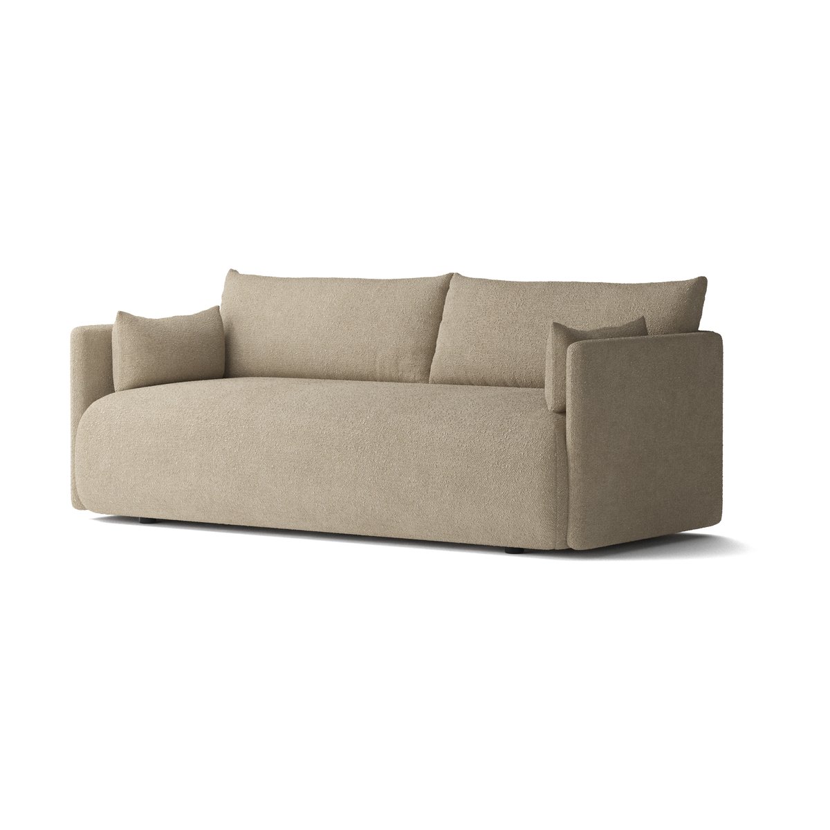 Audo Copenhagen Offset sofa 2-seats Audo Bouclé 02 Beige