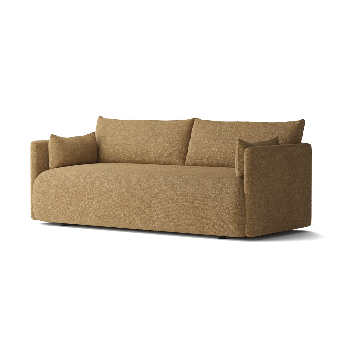 Audo Copenhagen Offset sofa 2-seats Audo Bouclé 06 Gold