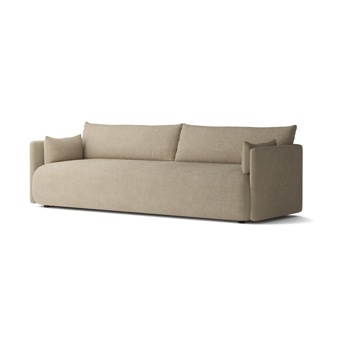 Audo Copenhagen Offset sofa 3-seats Audo Bouclé 02 Beige