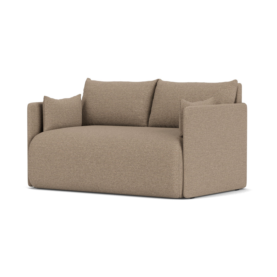 Audo Copenhagen Offset sofa bed 2 seater Logan flint