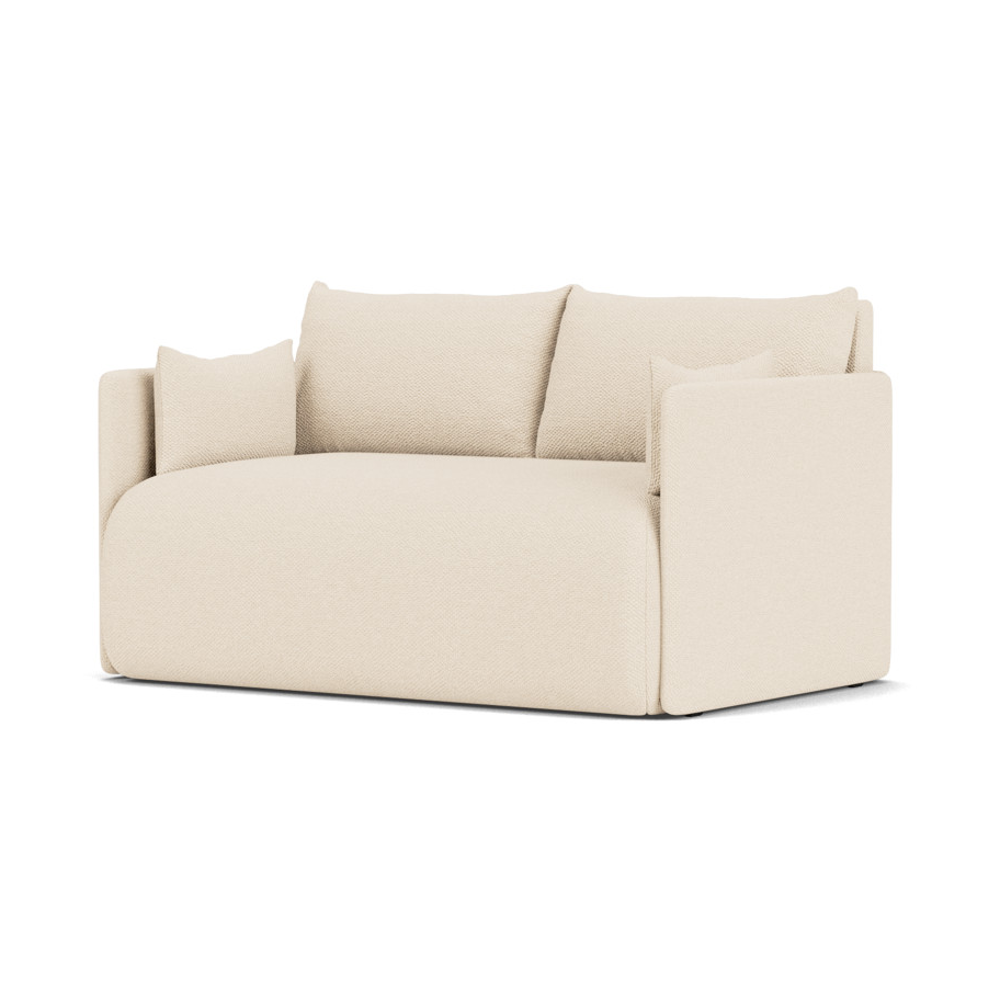 Audo Copenhagen Offset sofa bed 2 seater Logan jasmine