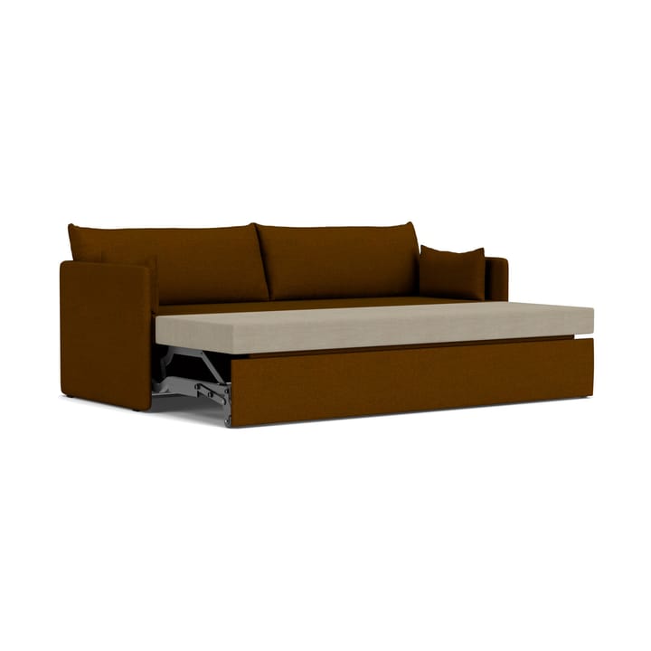 Offset sofa bed 3 seater, Baru 0450 Gold Audo Copenhagen