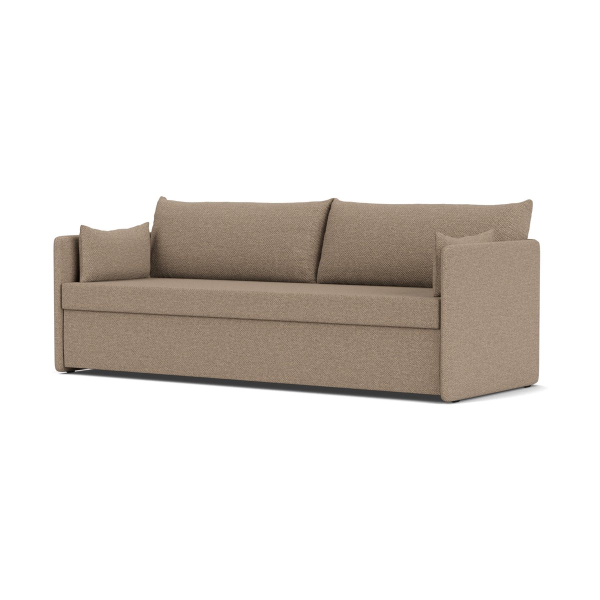 Audo Copenhagen Offset sofa bed 3 seater Logan Flint