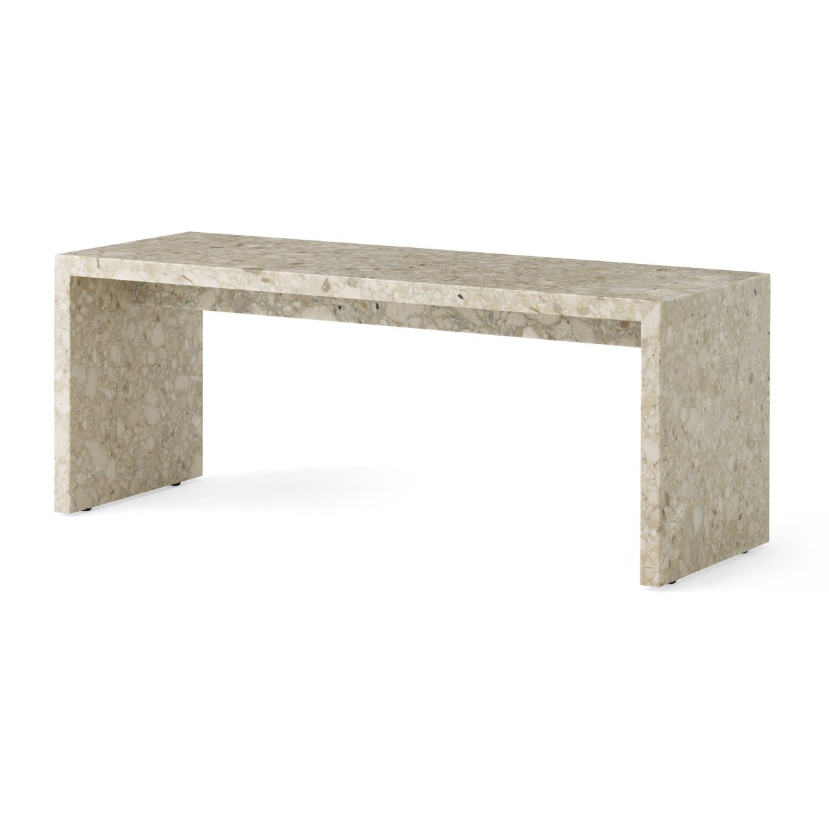 Audo Copenhagen Plinth Bridge sidetable Kunis Breccia