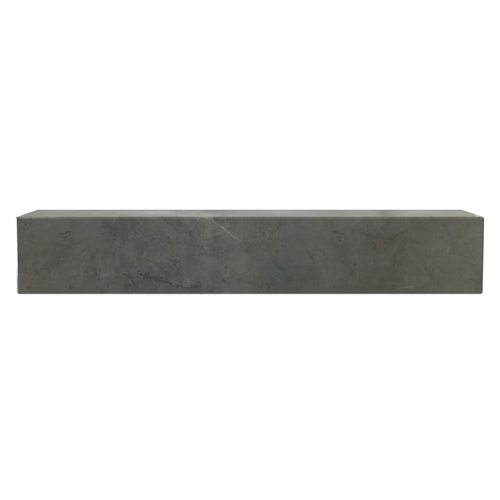 Plinth shelf, Brown-grey kendzo marble Audo Copenhagen