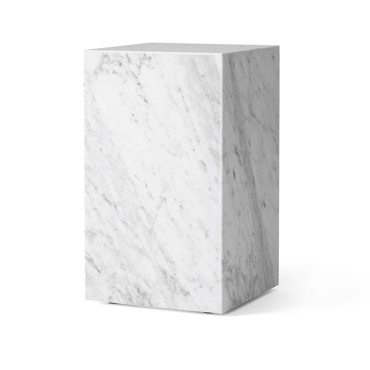 Audo Copenhagen Plinth tall sidetable 30x30x51 cm White