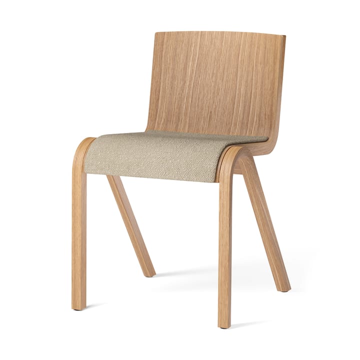 Ready chair upholstered seat, Natural oak-Audo Bouclé 02 Audo Copenhagen