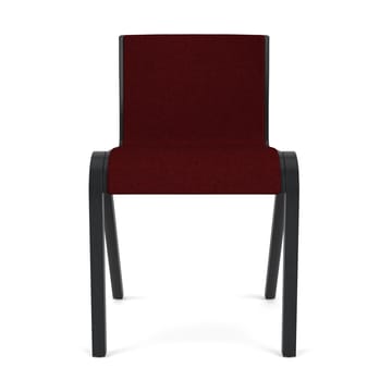 Ready upholstered chair - Black oak-Baru 0570 Red - Audo Copenhagen