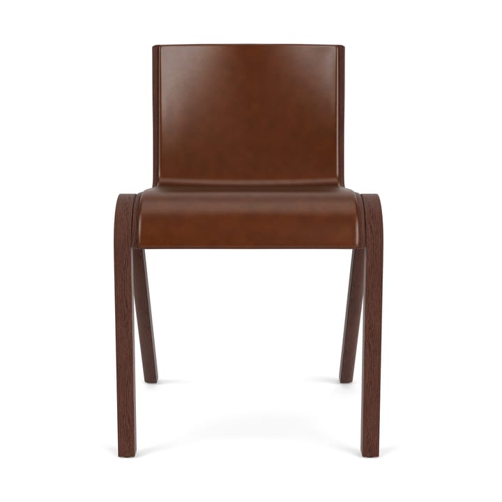 Ready upholstered chair, Red oak-Dakar 0329 Brown Audo Copenhagen