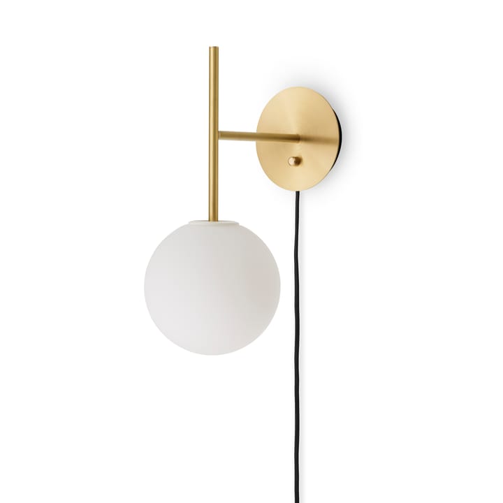 TR Bulb Suspended wall lamp - Brushed brass - Audo Copenhagen