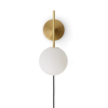 TR Bulb Suspended wall lamp - Brushed brass - Audo Copenhagen