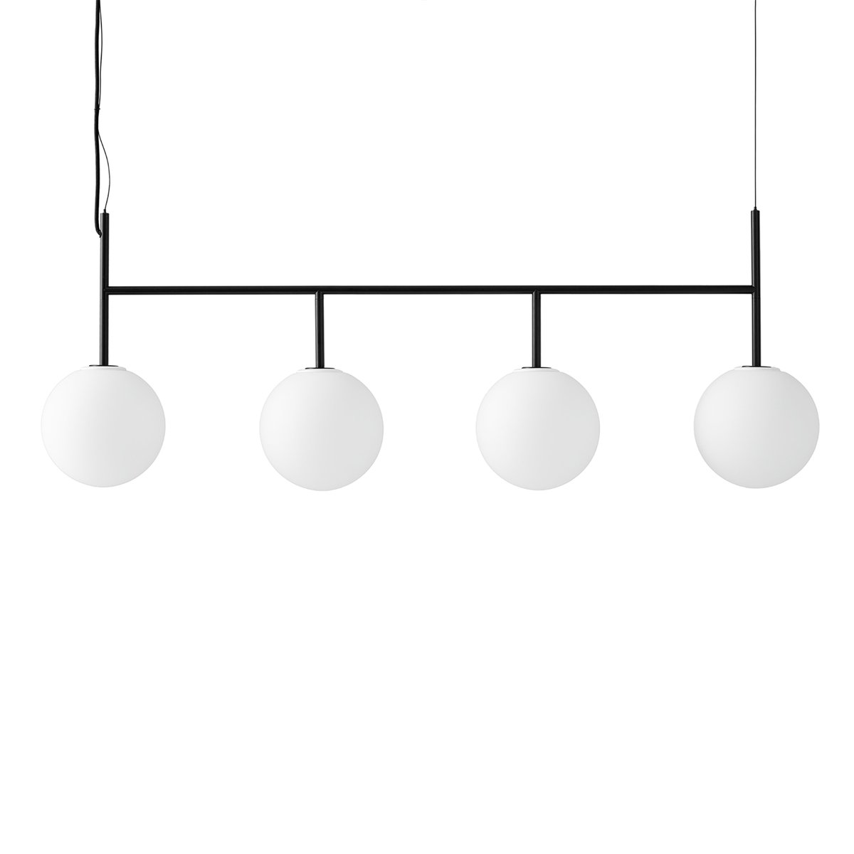 Audo Copenhagen TR rail ceiling lamp black