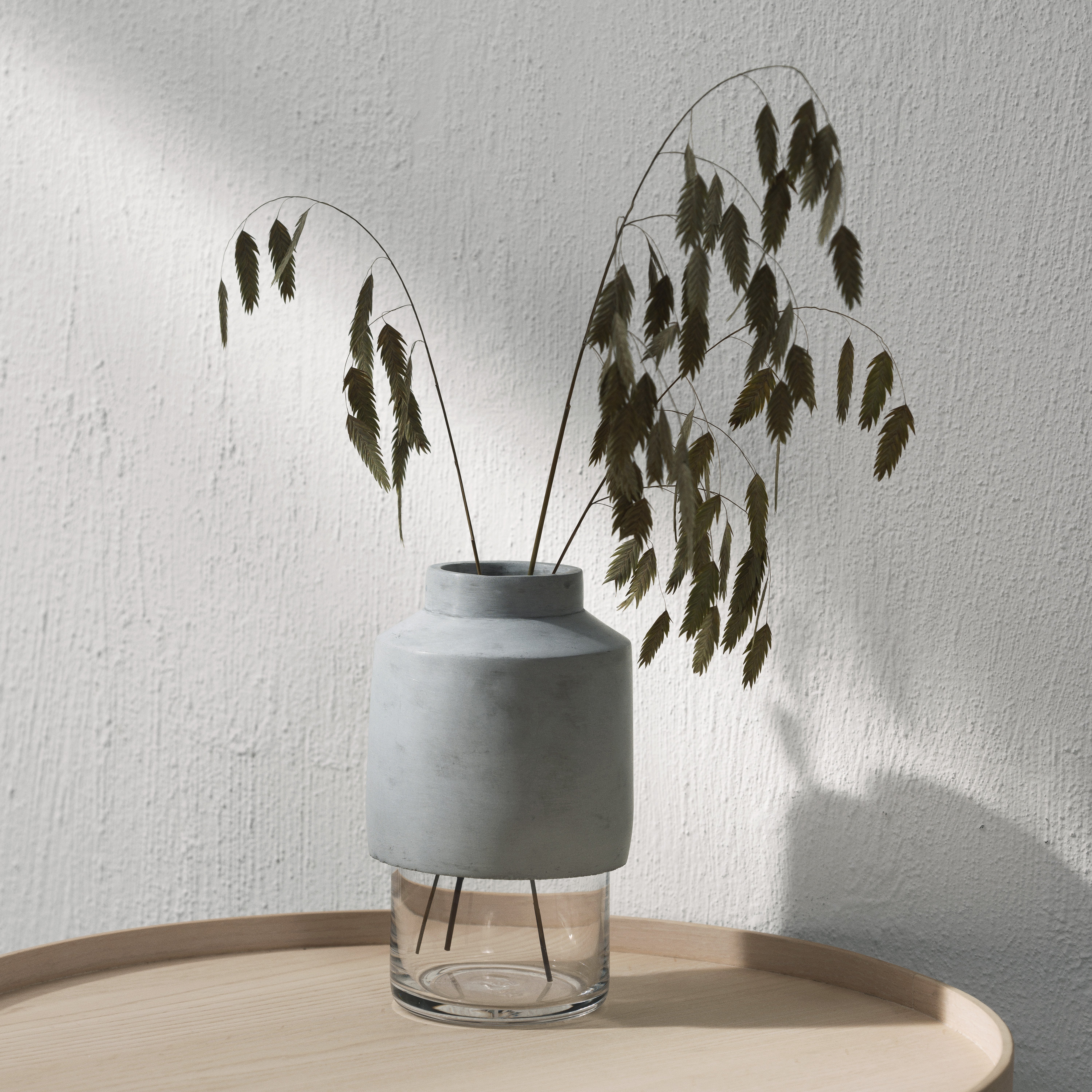 Willmann vase, light grey