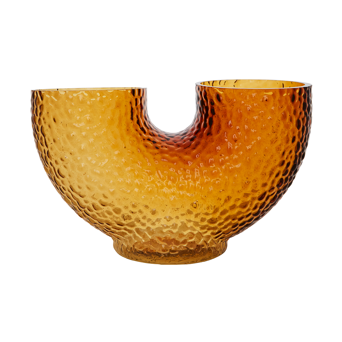 AYTM Arura vase low Amber