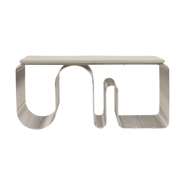 Curva seat cushion for bench 32x95.5 cm, Taupe AYTM