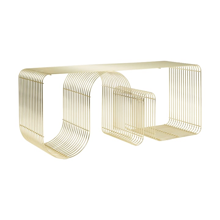 Curva seating bench 100 cm - Gold - AYTM