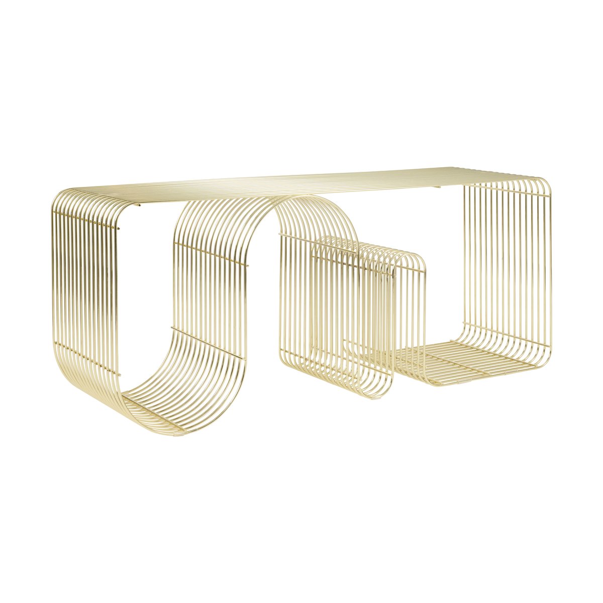 AYTM Curva seating bench 100 cm Gold