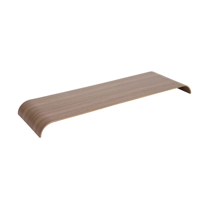 Curva tray/top panel for Curva shelf 80.4 cm - Walnut - AYTM