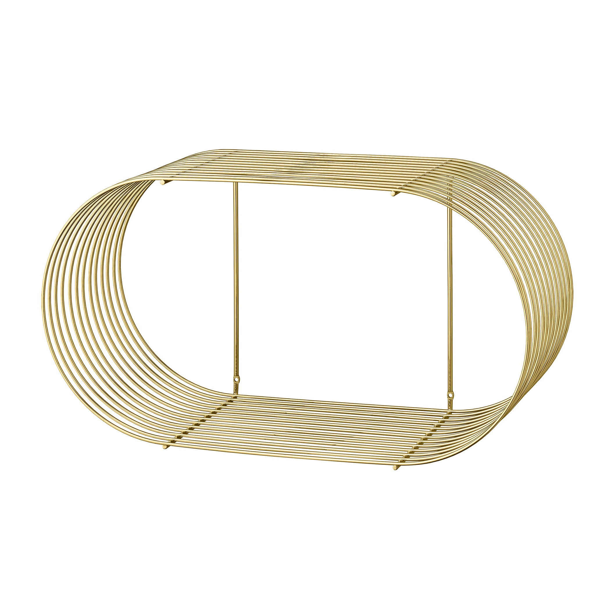 Curva wallshelf Gold