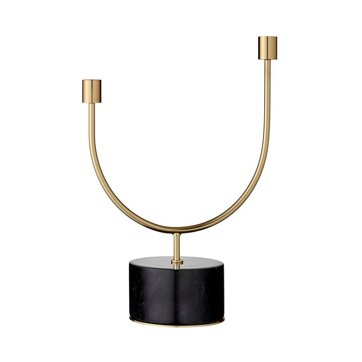 AYTM Grasil candle holder black-brass