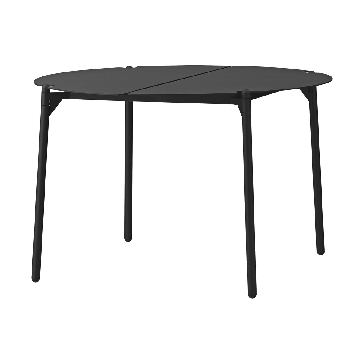 AYTM NOVO lounge table Ø70x45 cm Black