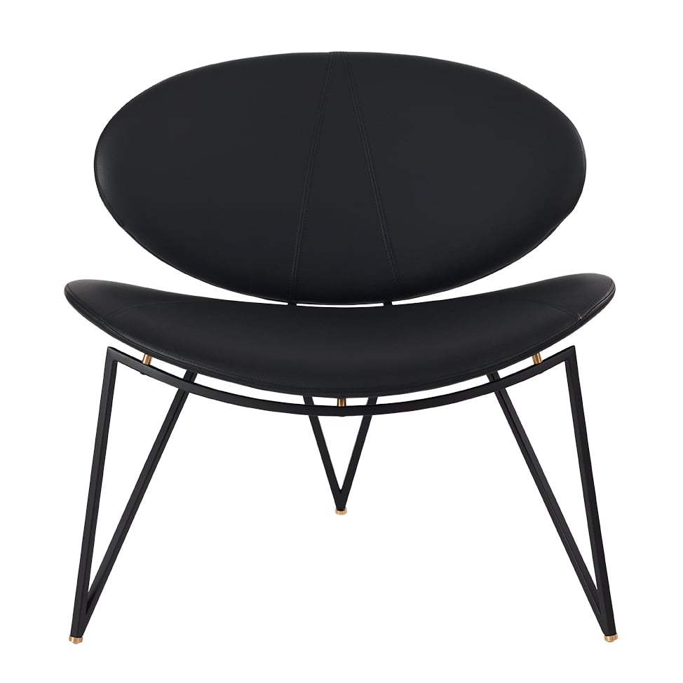 AYTM Semper lounge chair Black-black