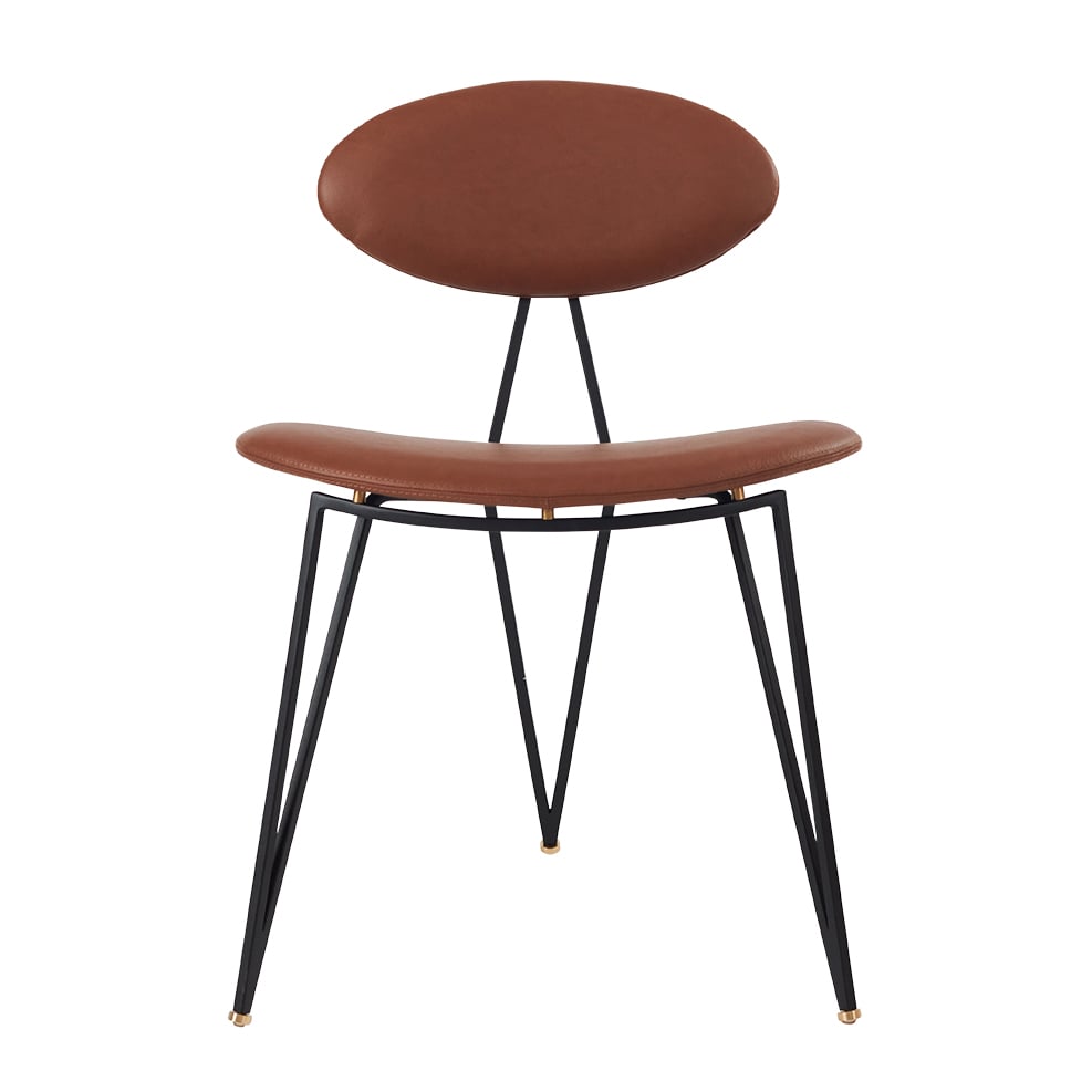 AYTM Semper stool Black-cognac