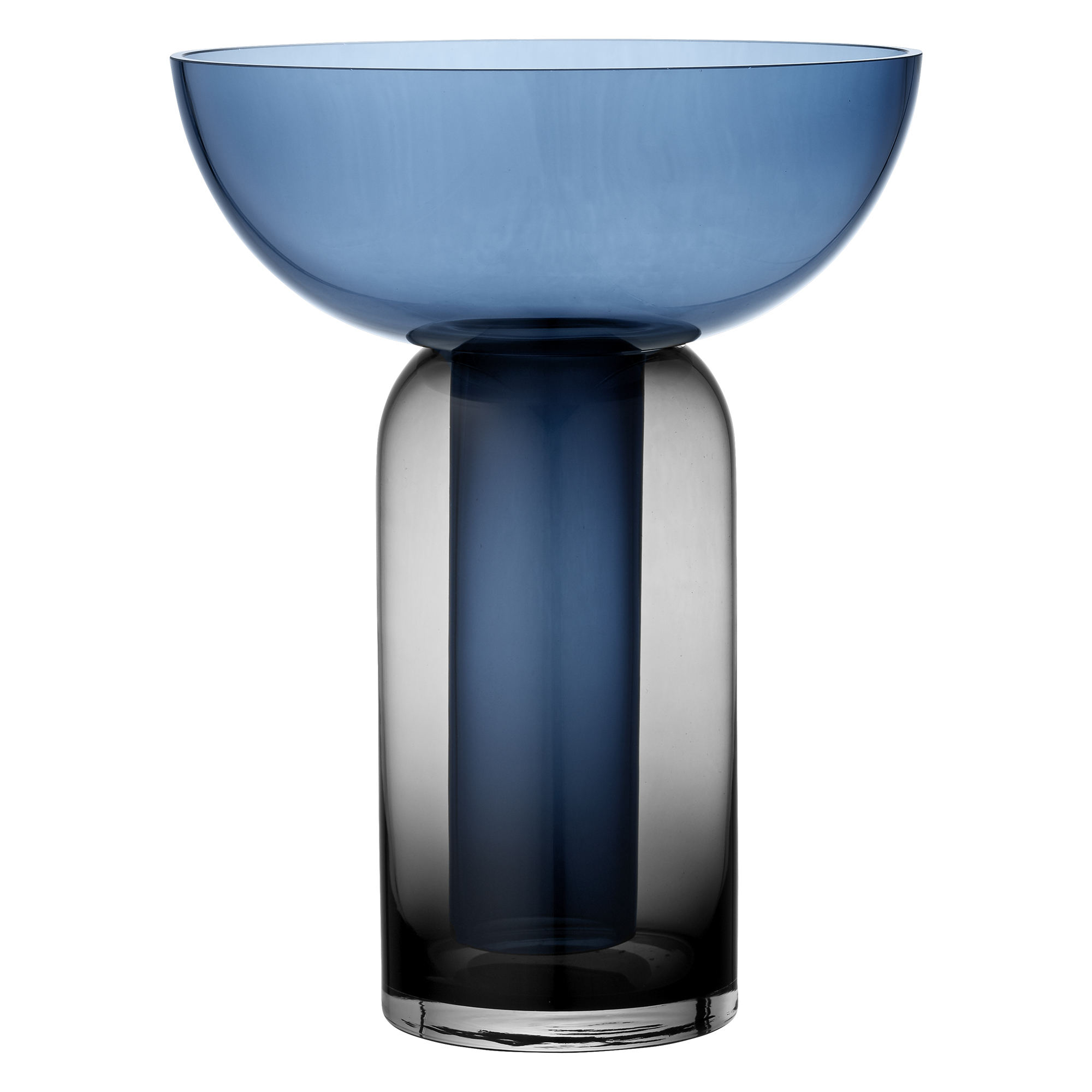 Torus vase large Navy