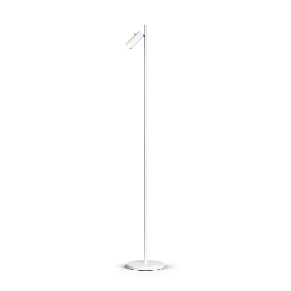 Belid Cato Slim floor lamp single Matte white-LED