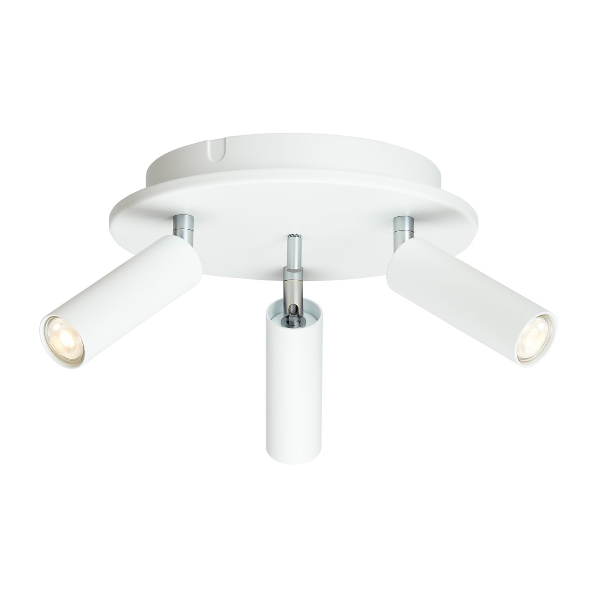 Belid Cato Slim round spotlight rail 3 Matt white-LED