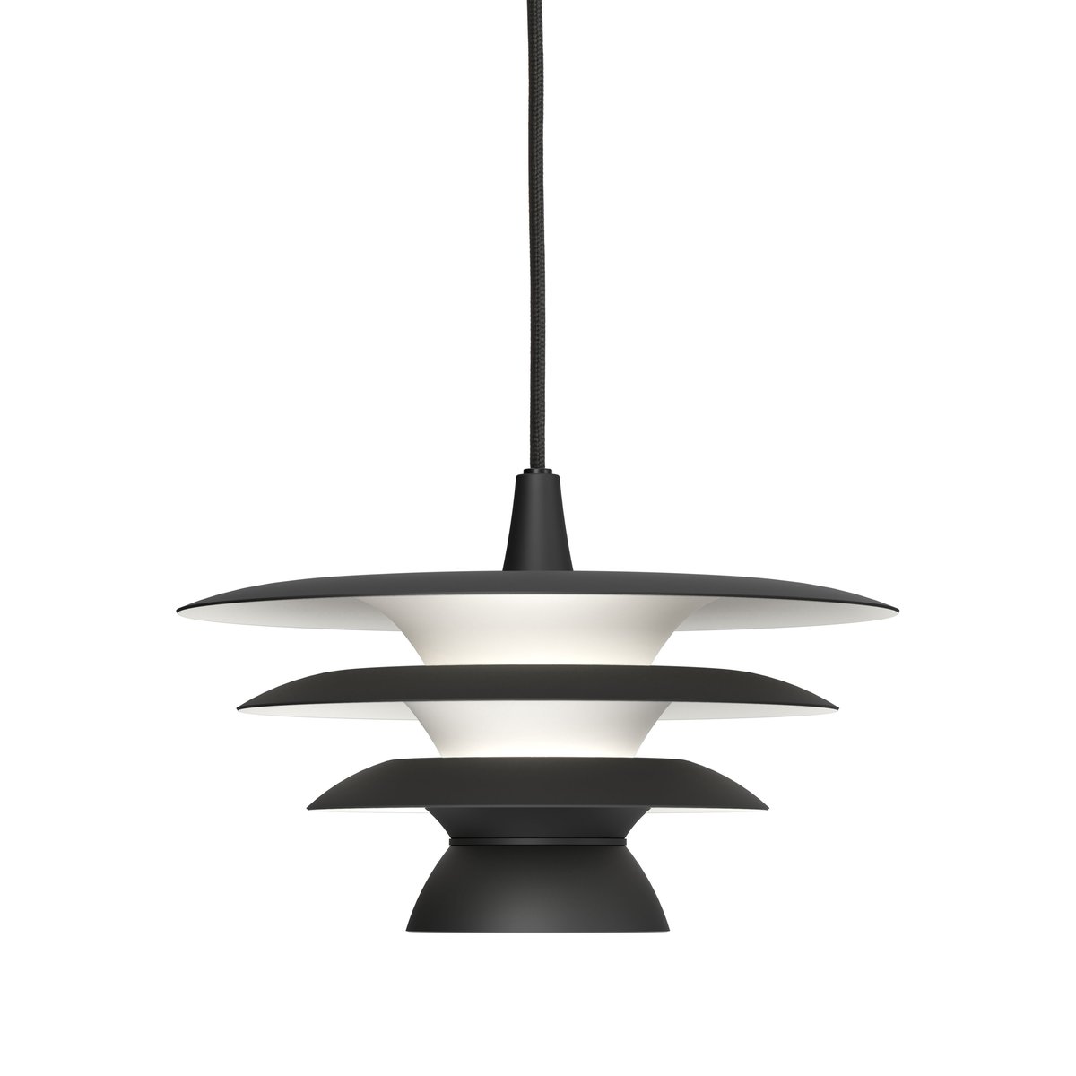 Belid DaVinci pendant lamp Ø30 cm Matt black