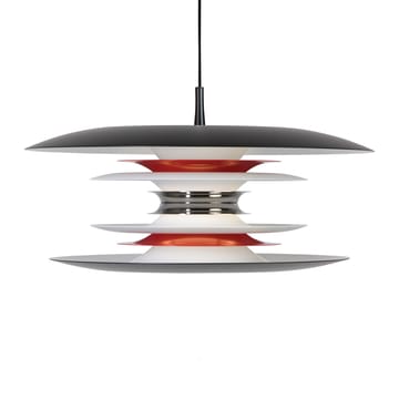 Diablo ceiling lamp Ø50 cm - Matte black-smooth red - Belid