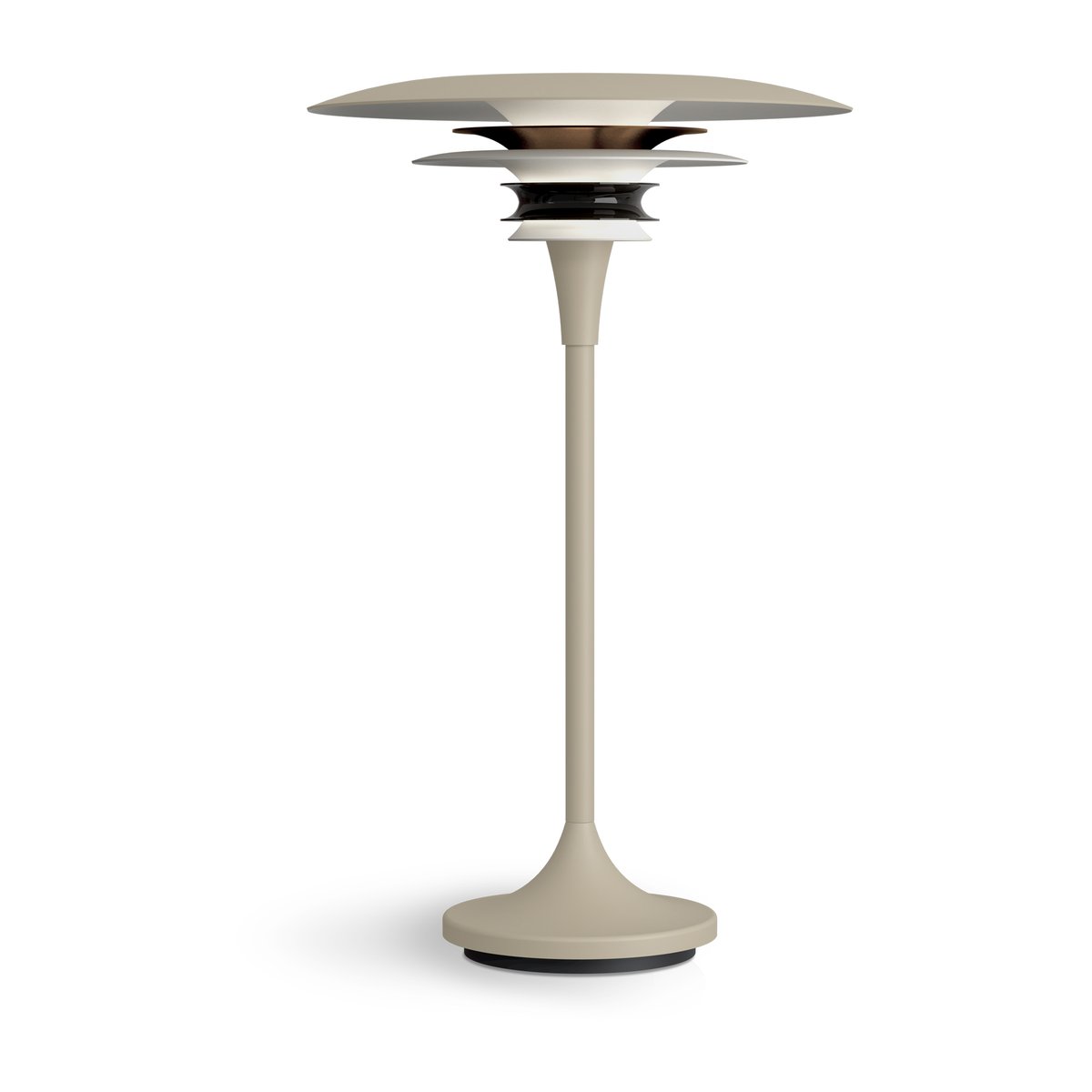 Belid Diablo table lamp Ø30 cm Sand-metal bronze