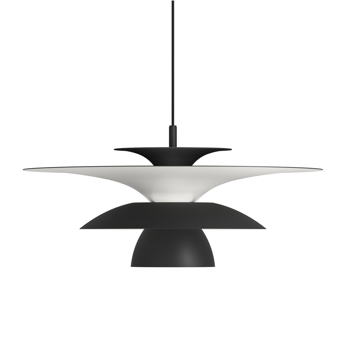 Belid Picasso ceiling lamp Ø50 cm Matte black