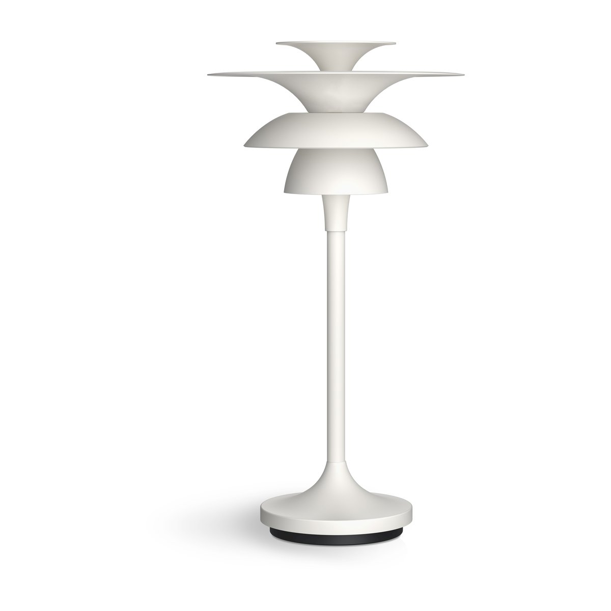 Belid Picasso table lamp, small 34.8 cm Matt white