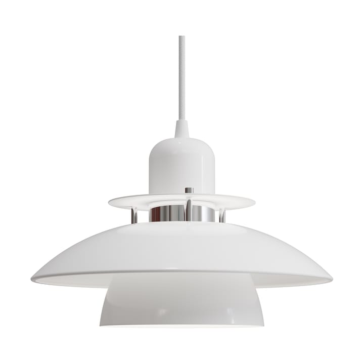 Primus IV pendant Ø28 cm - Glossy white-chrome - Belid