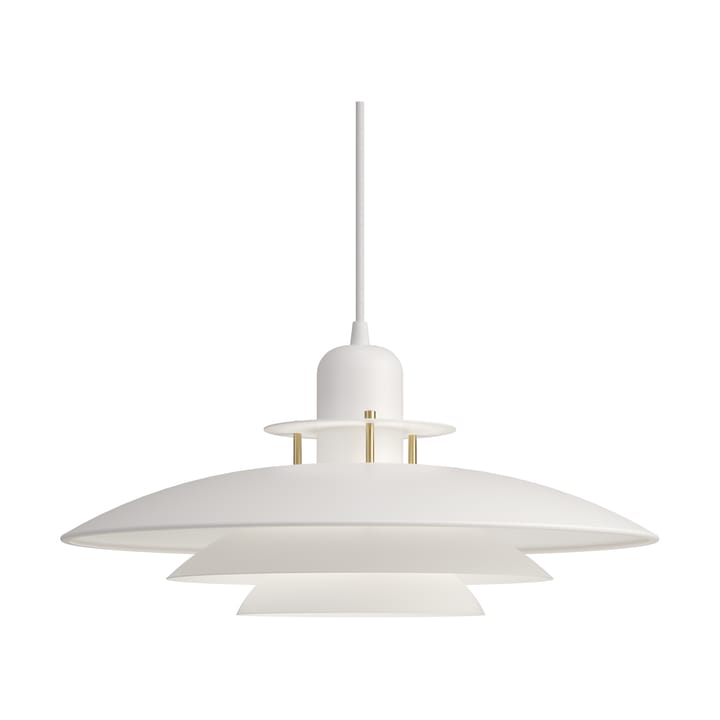 Primus pendant Ø43 cm - Matte white-brass - Belid