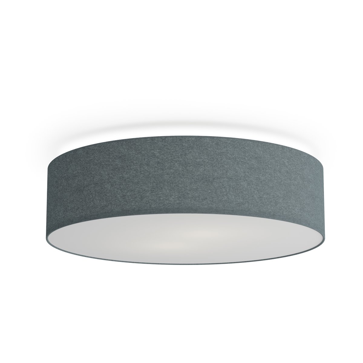 Belid Soft ceiling lamp Ø44 cm Blue wool