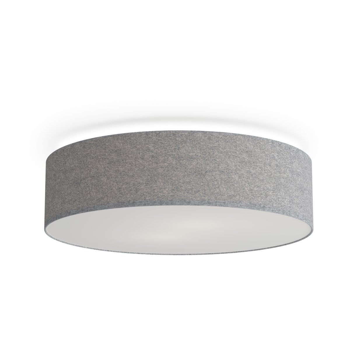 Belid Soft ceiling lamp Ø44 cm grey wool