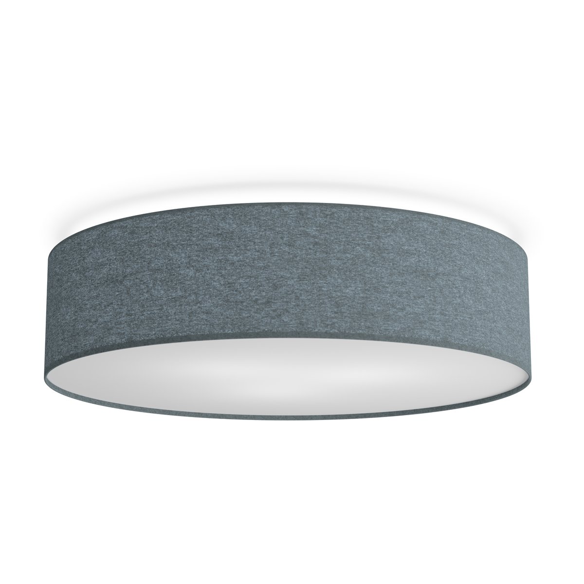 Belid Soft ceiling lamp Ø60 cm Blue wool