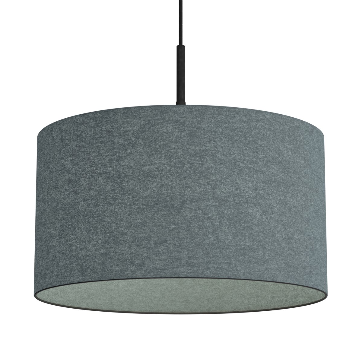 Belid Soft pendant lamp Ø40 cm Blue wool