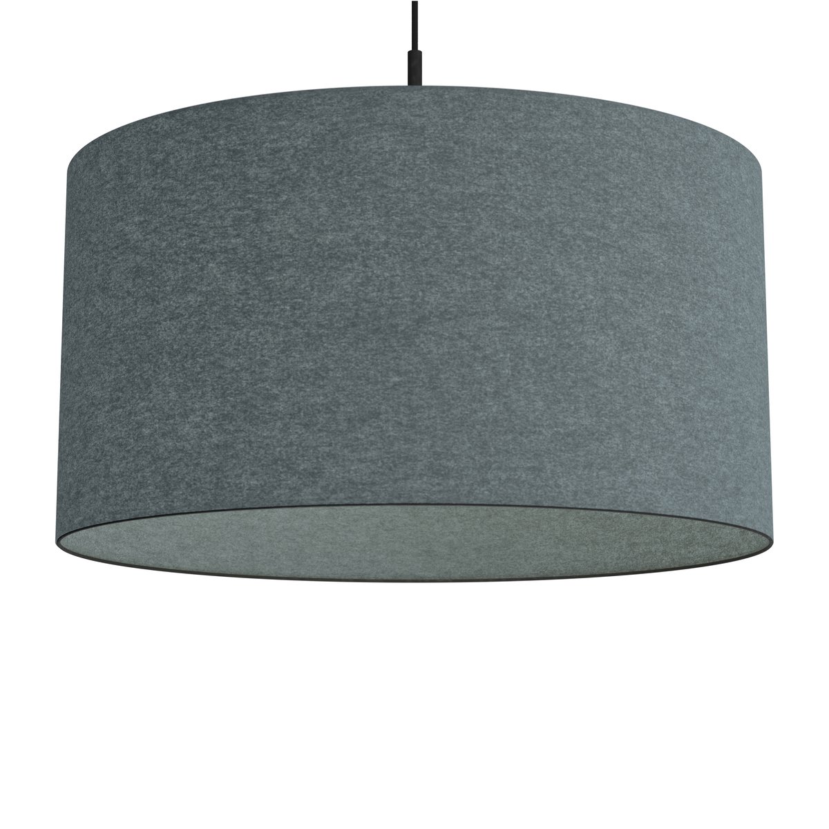 Belid Soft pendant lamp Ø57 cm Blue wool