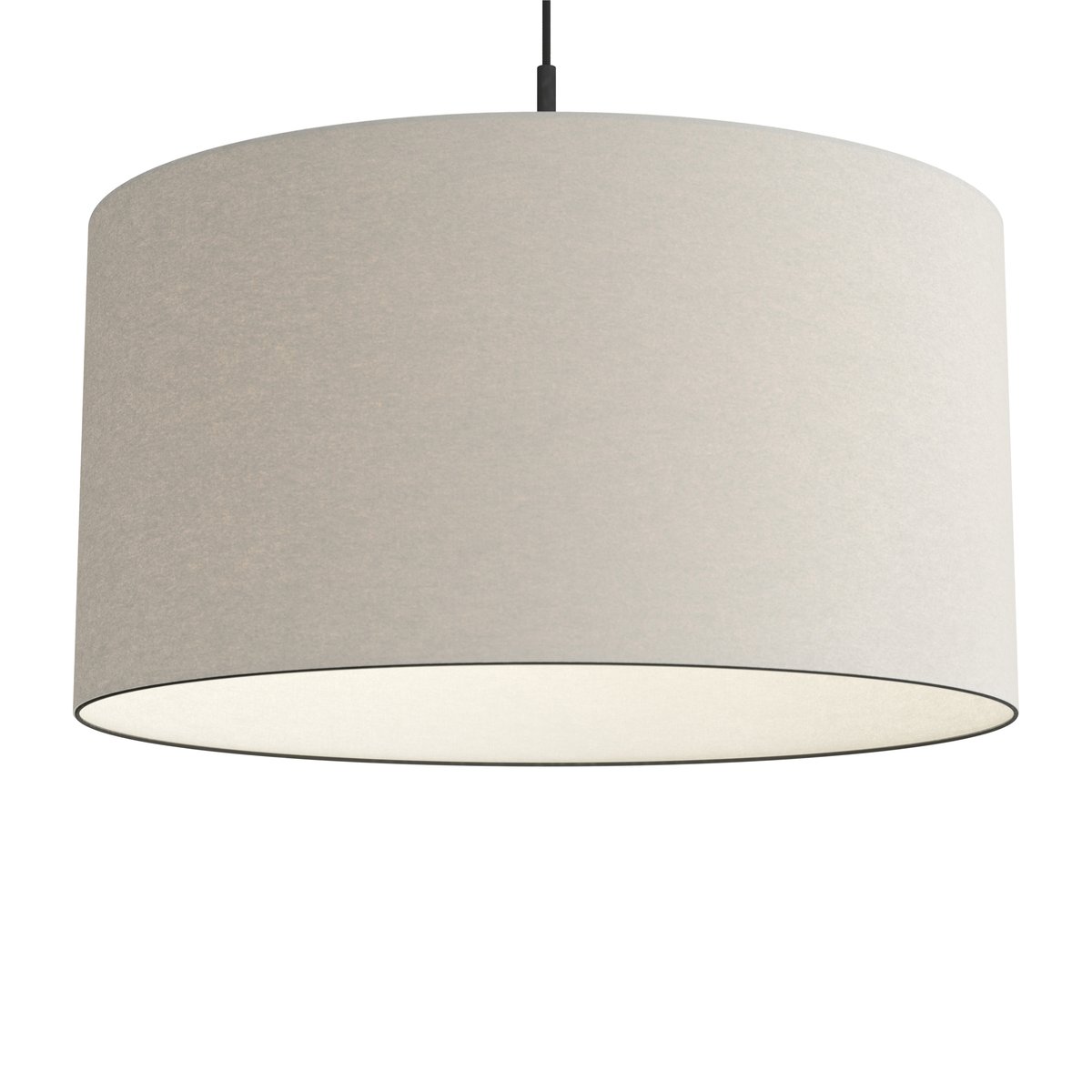 Belid Soft pendant lamp Ø57 cm White wool