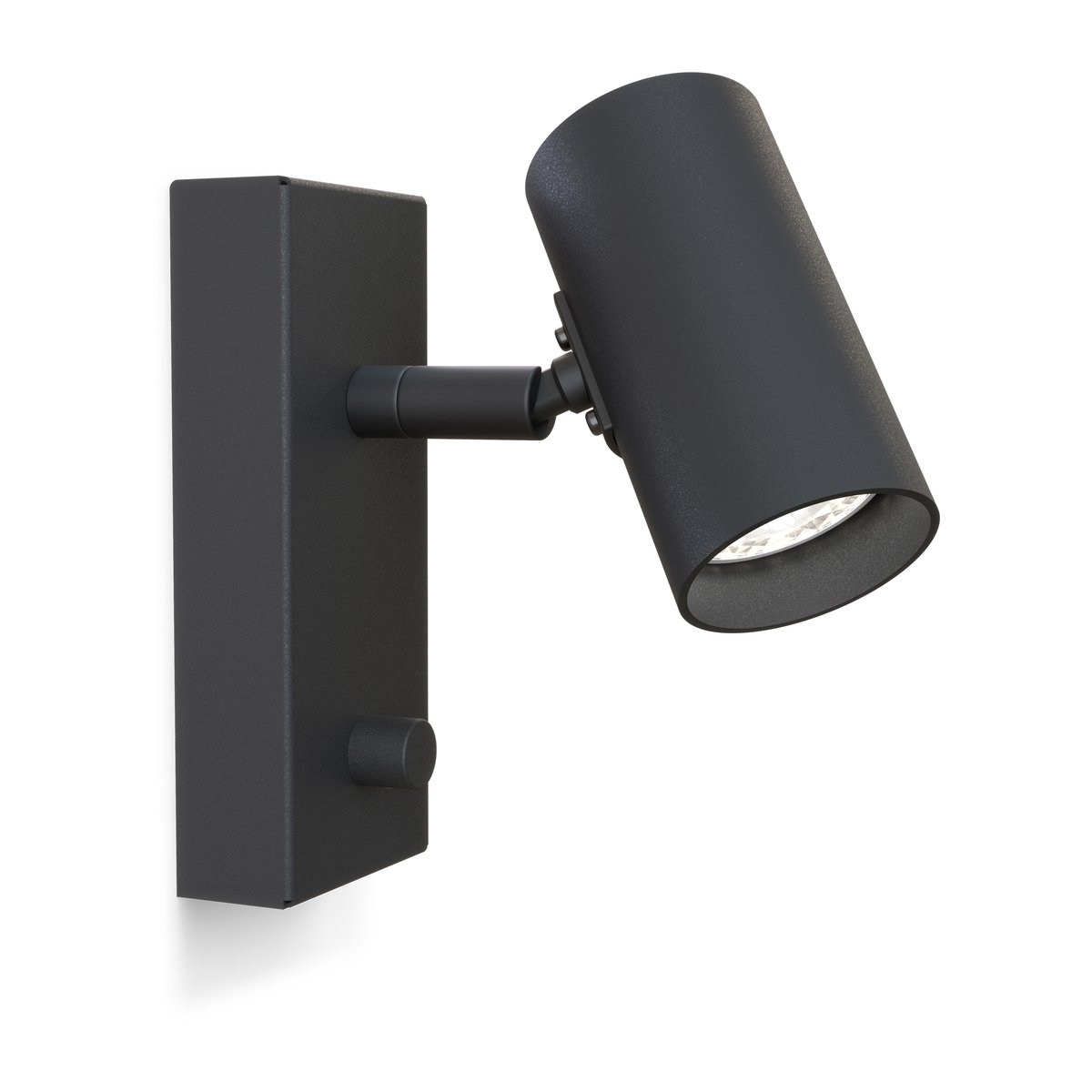 Belid Tyson wall lamp Ø5.5 cm Black structure