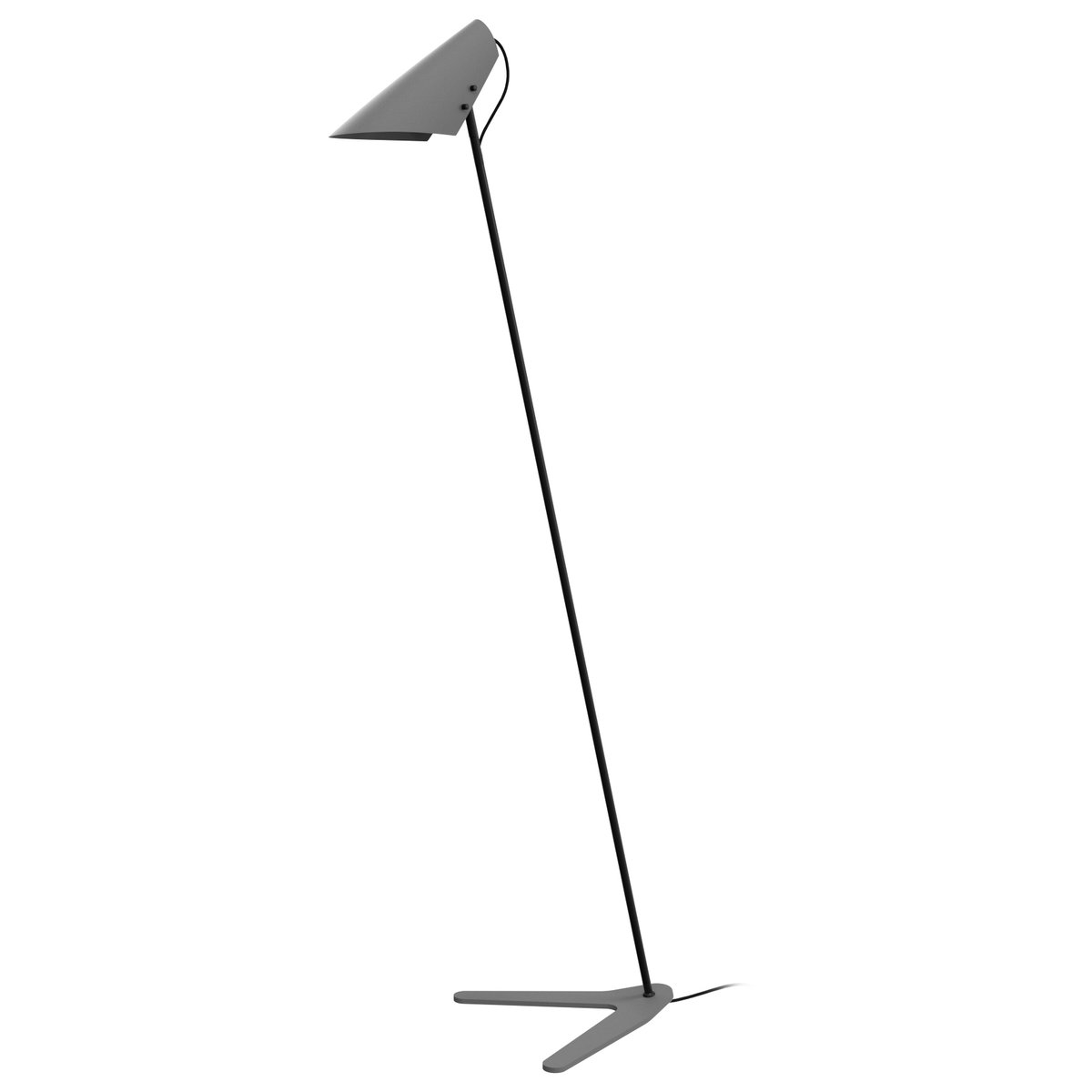 Belid Vincent floor lamp Concrete-black