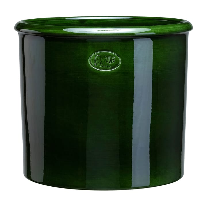 Modena flower pot glazed Ø35 cm, Green Bergs Potter